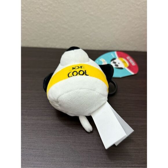 Squishmallows Peanuts Snoopy Joe Cool 3 Inch Plush Clip Keychain - Picture 4 of 4